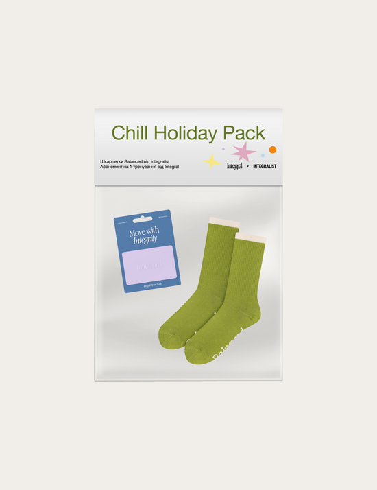 Chill Holiday Pack зі шкарпетками Balanced